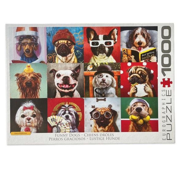 Eurographics Other - Eurographics Funny Dogs Puzzle - 1000 Pieces